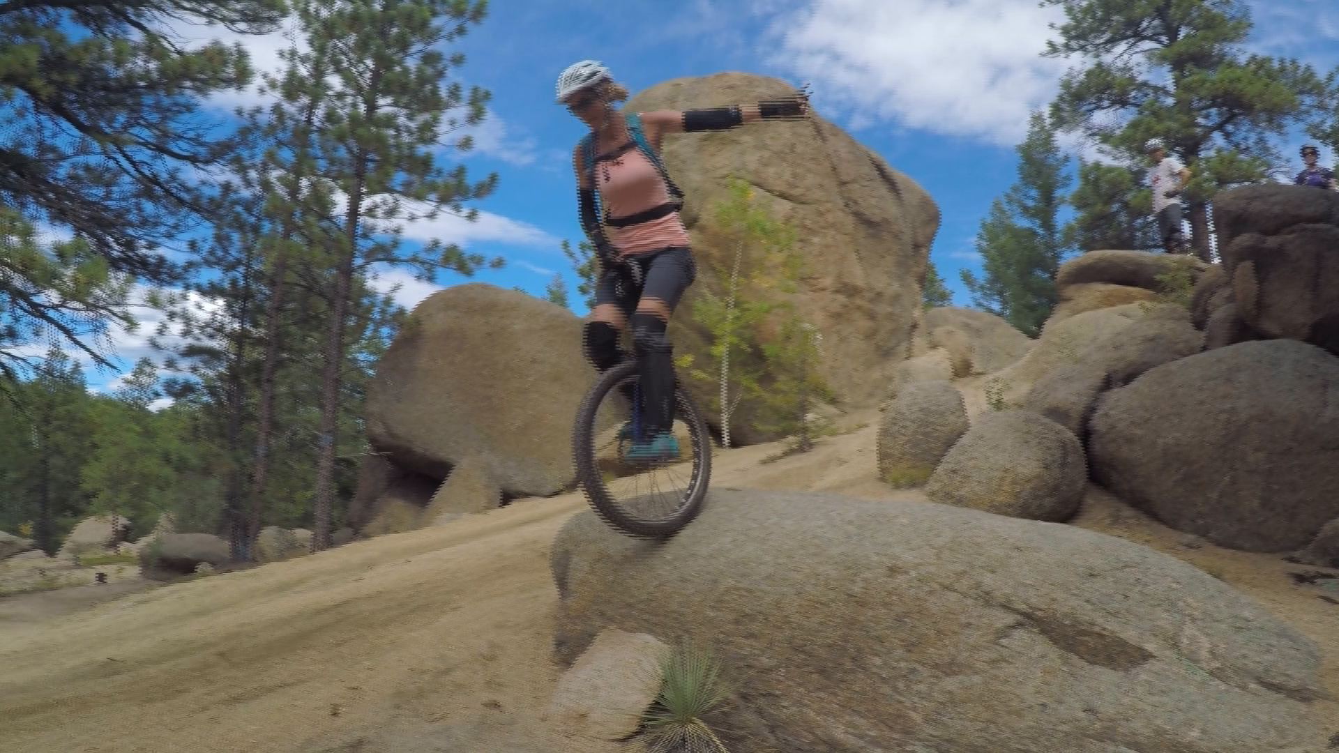 Muni It's the sport where you ride a unicycle in the mountains